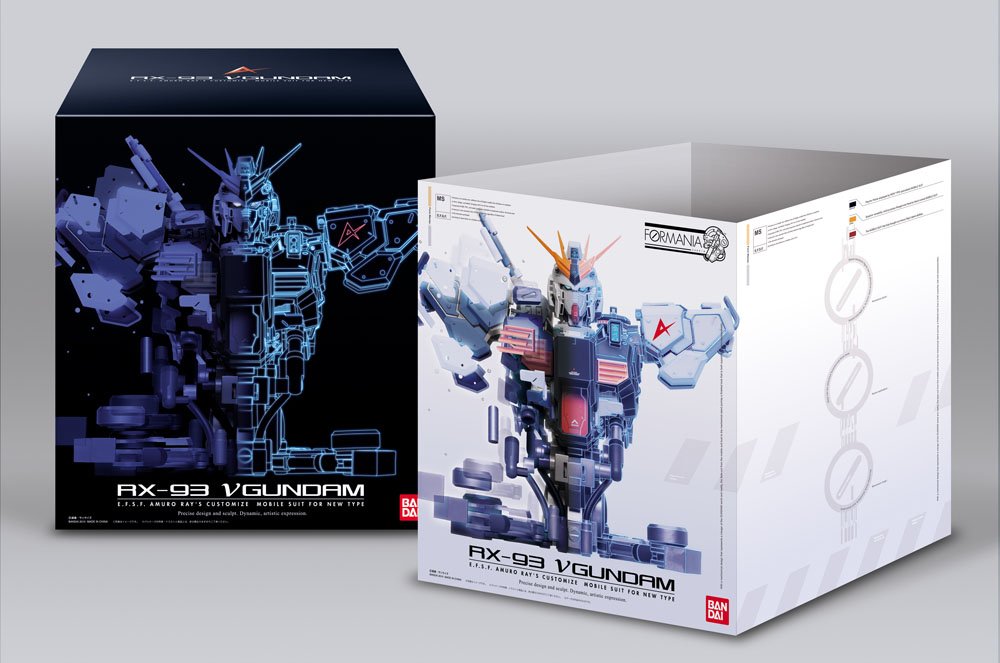 タマシイネイション。RX-93.VGUNDAM。FORMANIA。 Amazon.com: Formania Nu Gundam Completed Bust-Up Model : Toys & Games